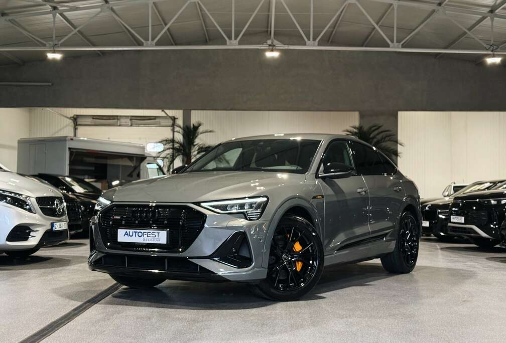 Audi 55 Sportback Quattro S-Line Black Edition’ Chronos Grey - Garantie