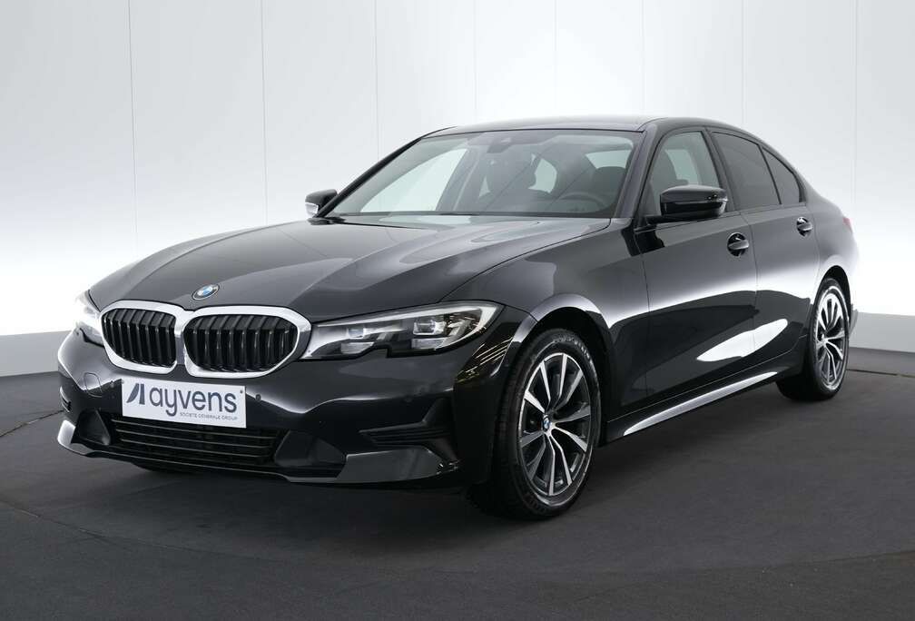 BMW 3 318dA Business+ LEDER/CUIR LED GPS PDC Carplay V