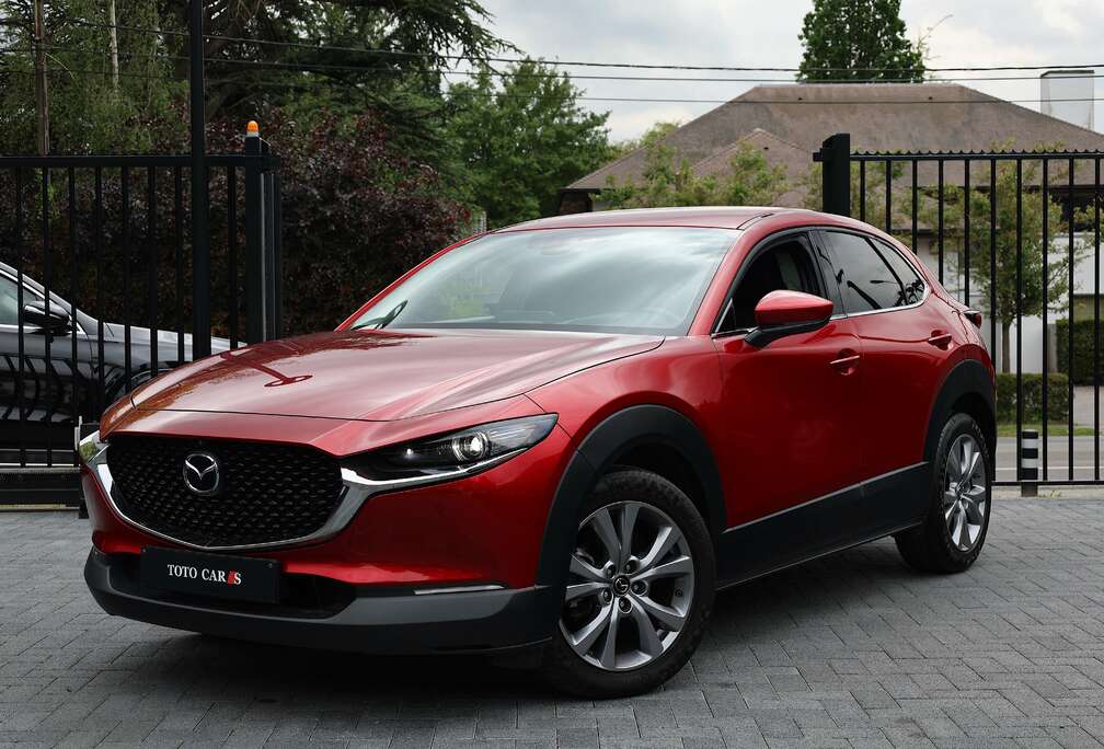 Mazda 2.0i E-SKYACTIV-G  Head-Up  360 Camera  Key-Less  Dodehoek-Detectie  Leder  Stuur-Verwarming  Stoel-Verwarming