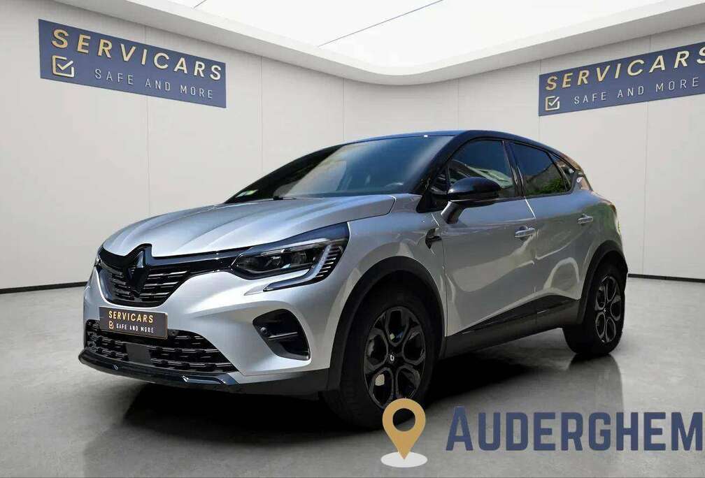 Renault @SERVICARS AUDERGHEM Renault Captur 1.33 TCe MHEV Techno EDC / Cam AR / Auto / Virtual Cockpit / GAR 12 MOIS