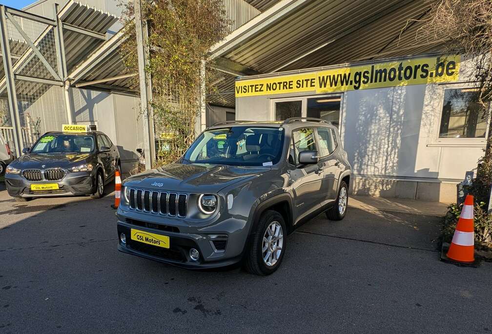 Jeep 1.0 115cv Grise 09/20 62.471km Airco GPS Bluetooth