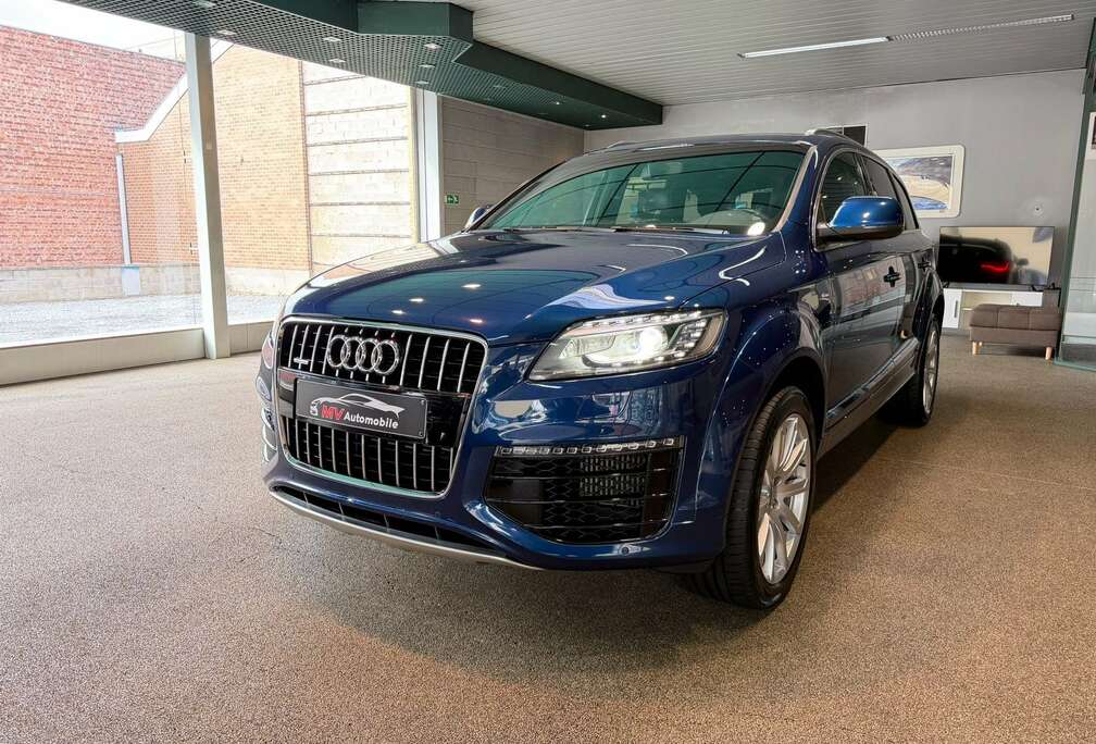 Audi 3.0 TDi V6 S line Tiptronic * 7Pl * Navi * LED * Clim * Semi-cuir * Camera
