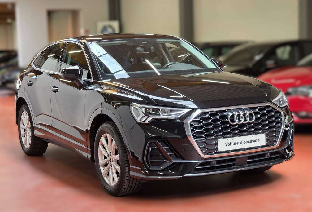 Audi Sportback TFSi + S tronic + MTRX LED + CUIR + CAM + CarPLAY + Virtual Cockpit