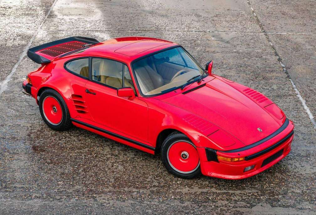 Porsche 930 Turbo S Slantnose  Delivered new to 4-time Indy 500 champion Rick Mears