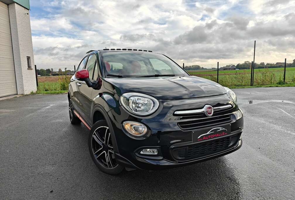 Fiat 500X 1.6i E-torq Rosso Amore - NAVI - 12M GARANTIE
