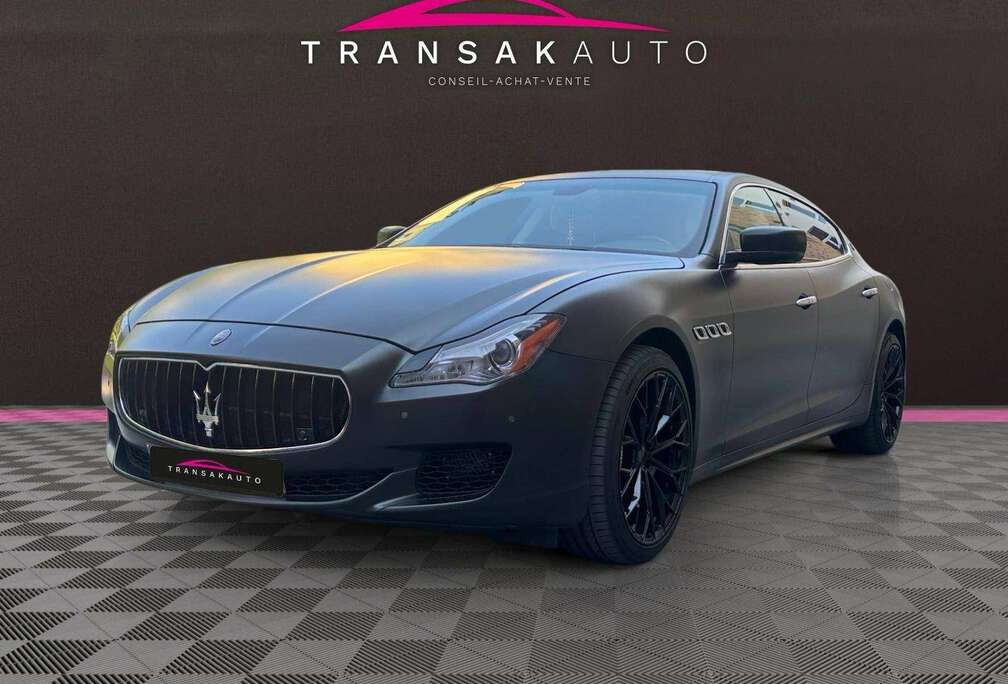 Maserati Quattroporte 3.0 V6 S Q4/GARANTIE 12 MOIS / FULL ENTRETIEN MASERATI/TVA récupérable