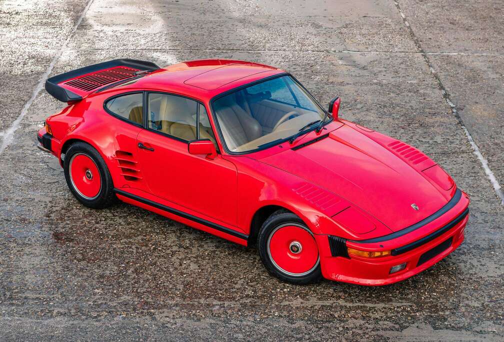 Porsche 930 Turbo S Slantnose  Delivered new to 4-time Indy 500 champion Rick Mears