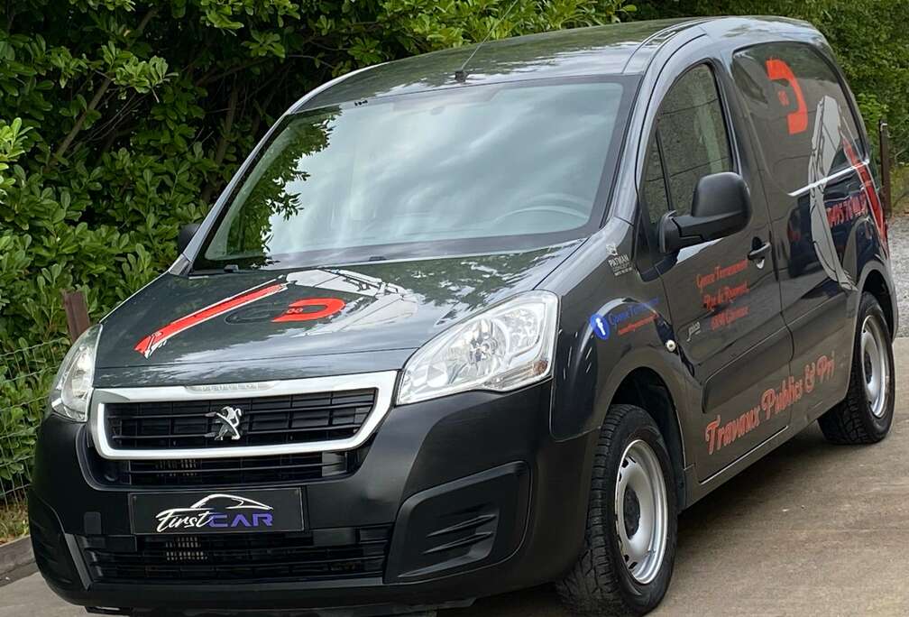 Peugeot 1.6 BlueHDi - AIRCO - 3 PL - ATT REMORQUE - EURO 6B - GARANTIE!!!