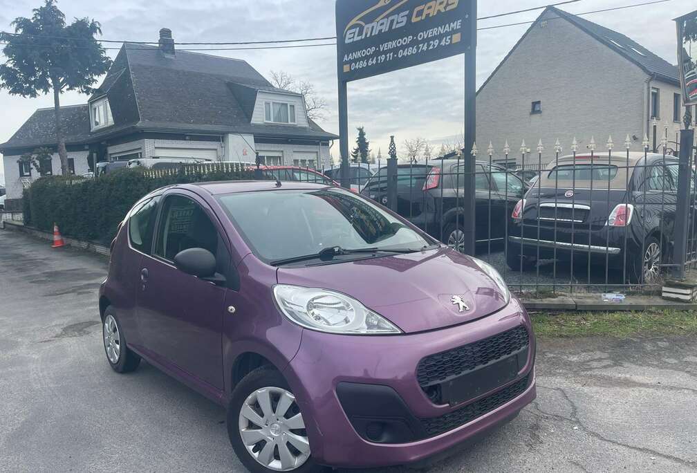 Peugeot 1.0i * 107.000km - 2013 - 1ier Propriétaire *