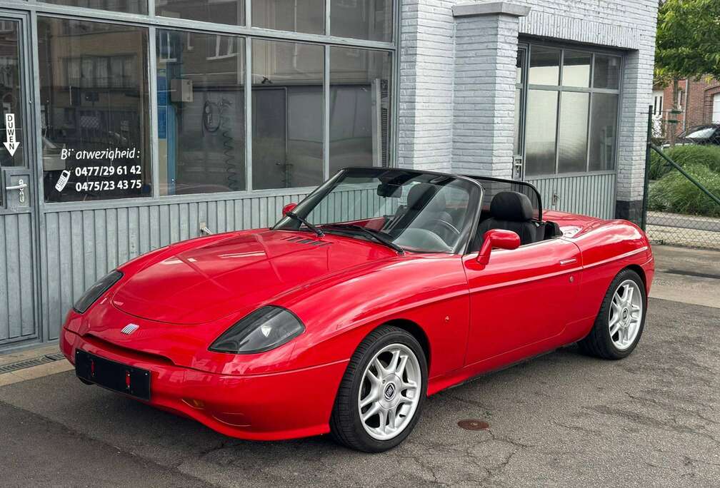 Fiat 1.7i 16v Barchetta +30 ans OldtimerCuir