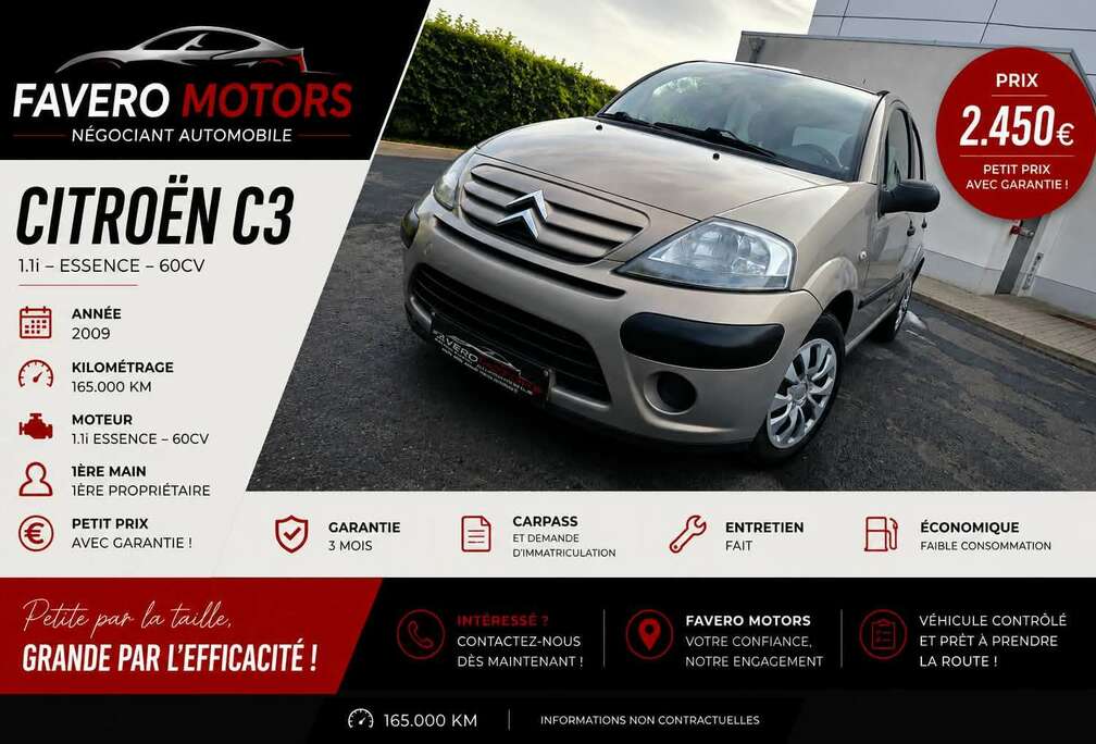 Citroen 1.1i Tentation / GARANTIE 12 MOIS / LEZ 2030