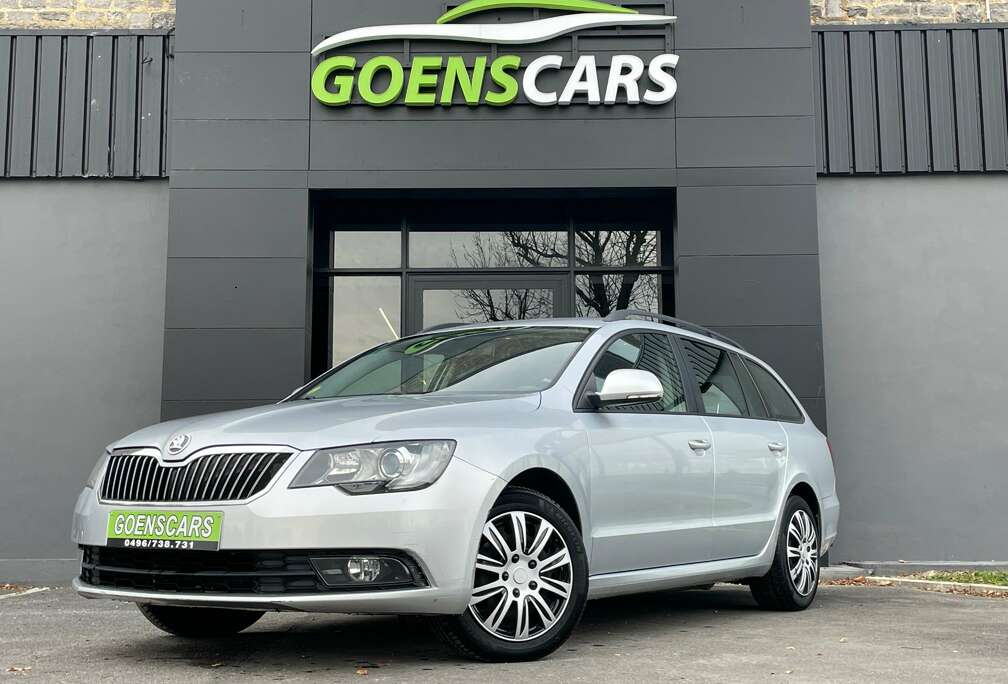 Skoda Superb SW1.6TDi CRUISE,CLIM,PHARES AUTO,SIÈGES CHA