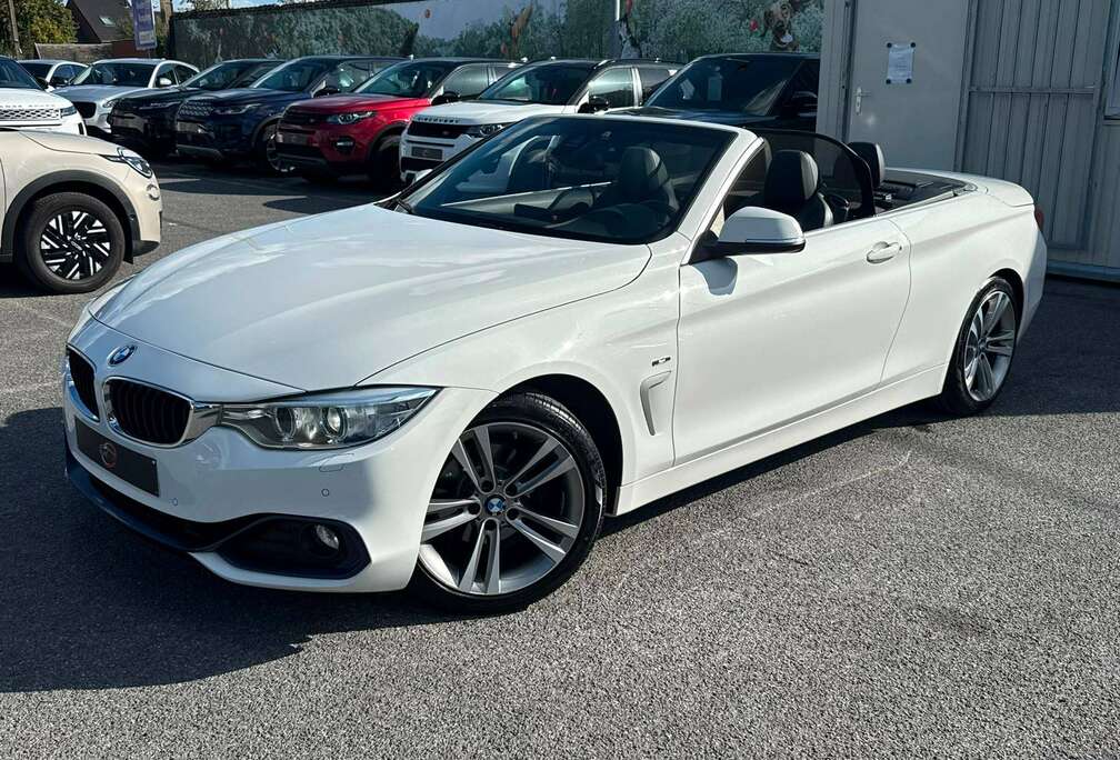 BMW Cabrio 420iA / FULL SERVICE BOOK / CUIR / AUTO / PACK SPORT