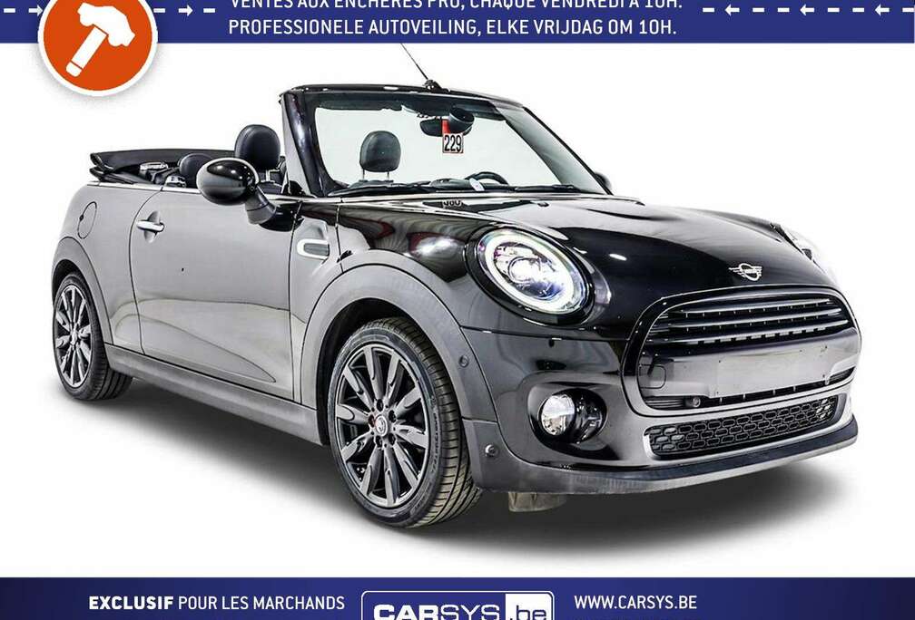 MINI 1.5 T 136 17 BLACK - LED - CUIR - GPS