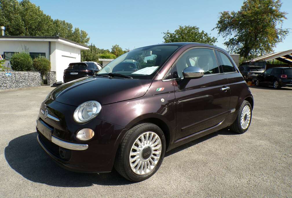 Fiat 500 1.2i Airco/Pano Dak/Garantie/Gekeurd