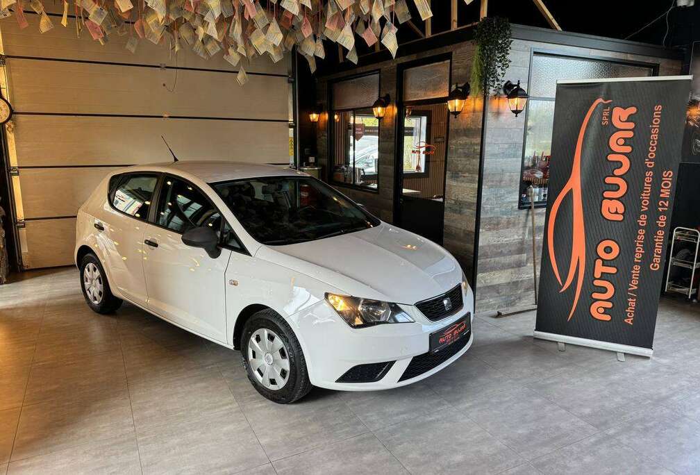 SEAT Ibiza 1.0i **1ER PROP+AIRCO+BLUETHOOT+5PORTES**