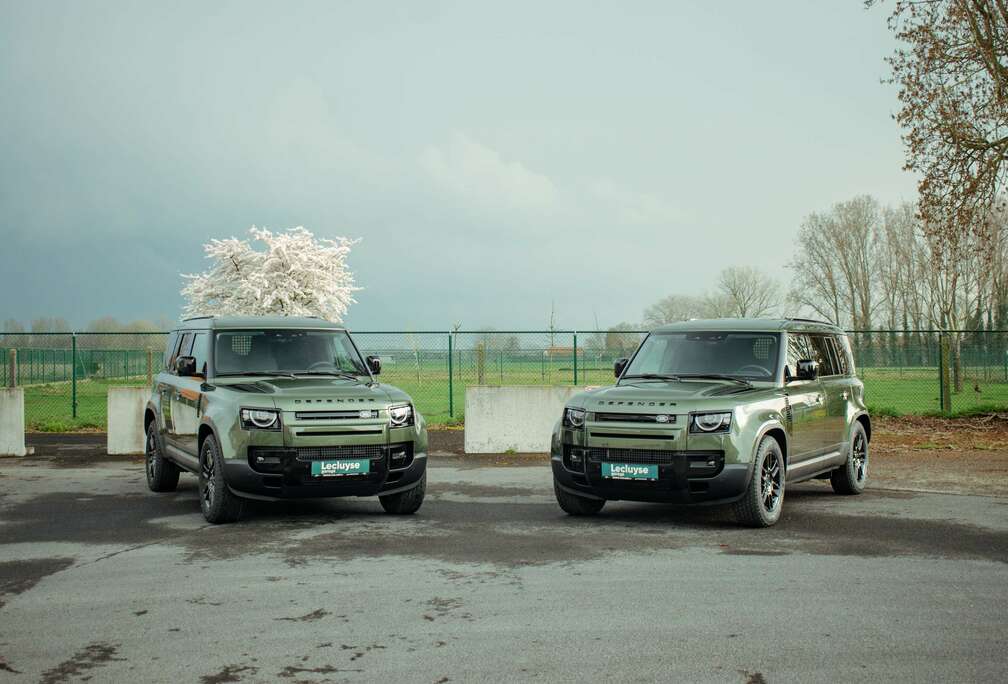 Land Rover 110 D250 Hard Top S MY26 Luchtvering zwart/groen