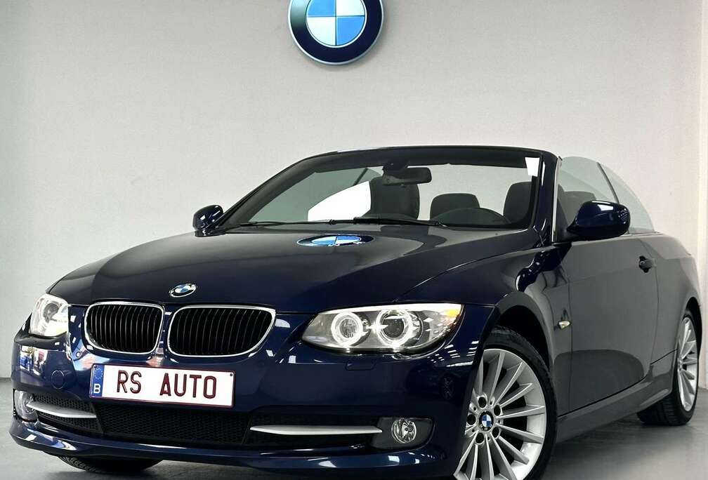 BMW d - Cabriolet - GARANTIE 12 MOIS - BI XENON - CUI00000R CHAUFFANT - GPS PRO - PHARES AUTO - SIEGES ELEC - REG DE VITESSE
