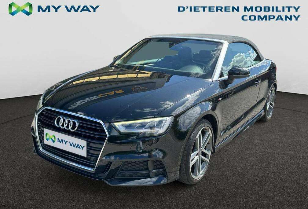 Audi Cabriolet S-Line 1.4 TFSI  116 PK S-tronic / Cruise Control / PDC / Leder