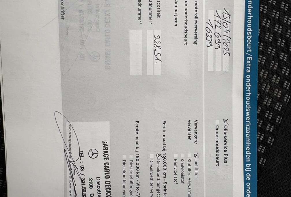 Mercedes-Benz 315 CDI 906.631 1ste EIGENAAR