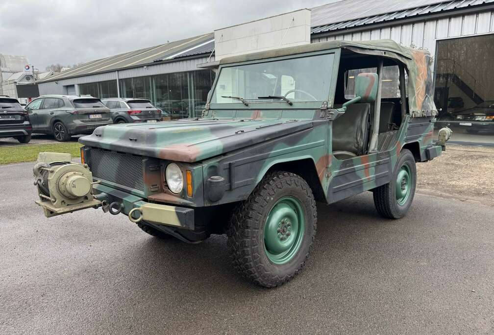 Volkswagen ex armée allemande, portes fusils, restauré
