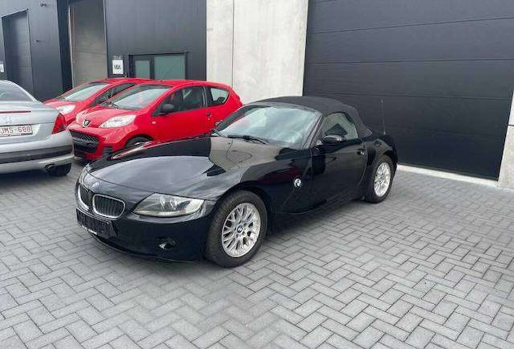 BMW Z4 2.2i 24v 6 Cilinder, Leder, Zetelverwarming, Airco, Elektrisch dak, Keuring + Garantie