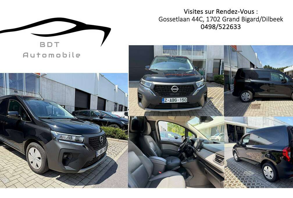 Nissan 1.3 DIG-T Utilitaire 1er Prop Airco AppleCarPlay Bluethoot Caméra 360 Cruise Control Sièges Chauffants *Garantie 12 mois*