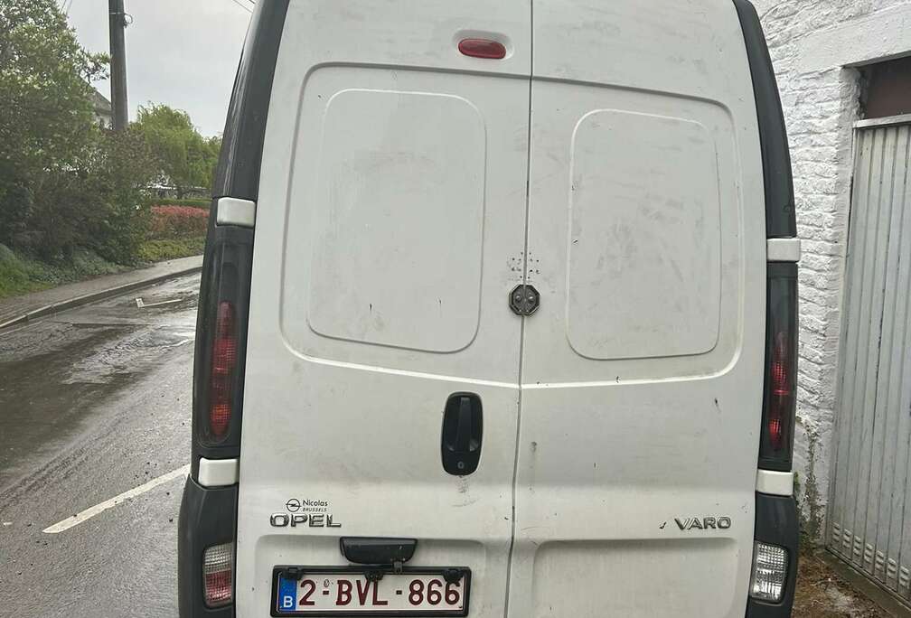 Opel 1.9 CDTi L1H1 Hayon/Arklep
