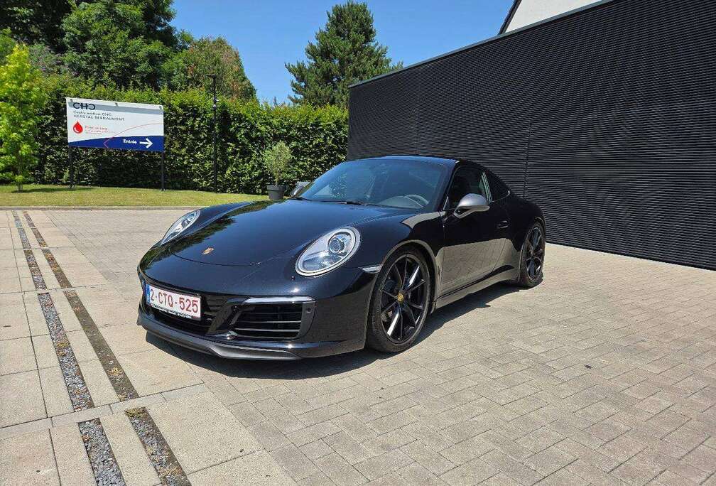 Porsche 991 Carrera T baquets carbone