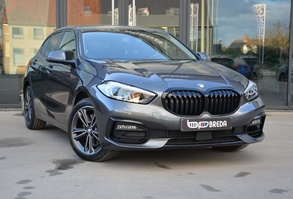 BMW 118iA Sportline/PDC/LED/Navi/Leder/Get ruit/Alu 17