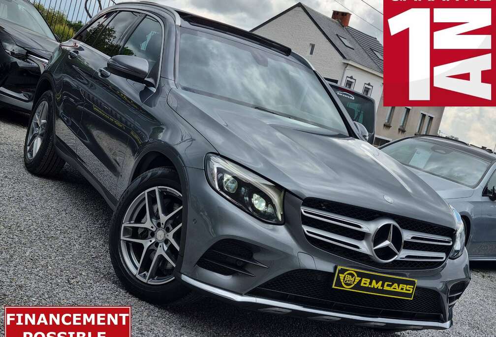 Mercedes-Benz GLC 250 d 4-Matic ✅ PACK AMG ✅ FULL OPTIONS ✅ TOIT PANORAMIQUE GPS CUIR CAMERA CLIM XENON