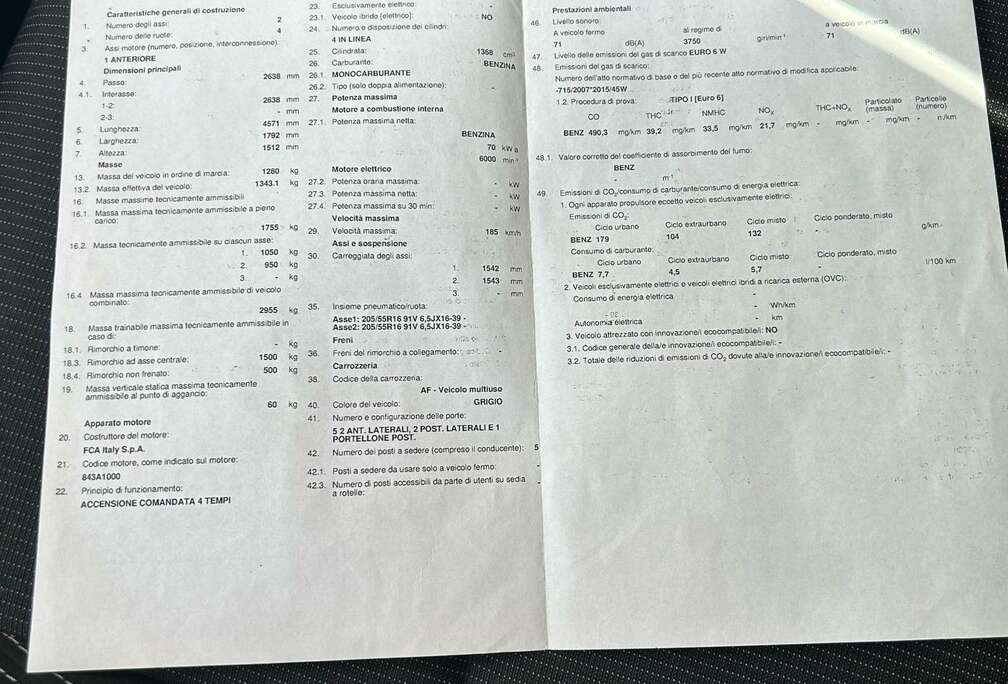 Fiat Tipo Kombi 1.4 16V Easy