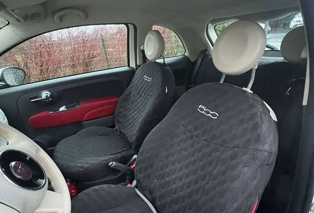 Fiat 500 1.2i Lounge PUR-02 Stop