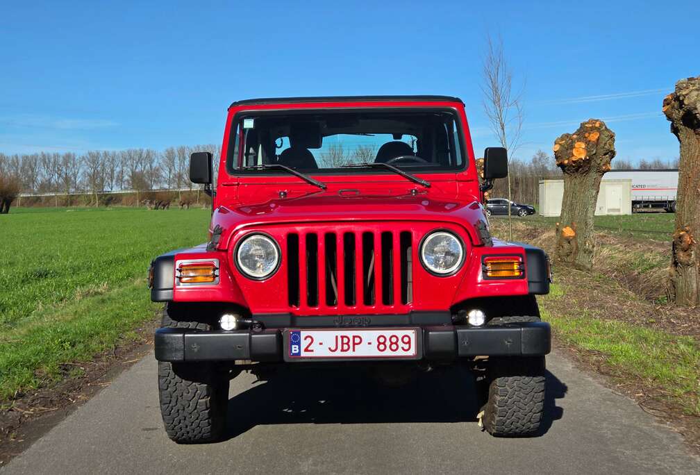 Jeep TJ 4.0HO - 2000 - MANUEEL - HARD & SOFT TOP - LICHTE VRACHT