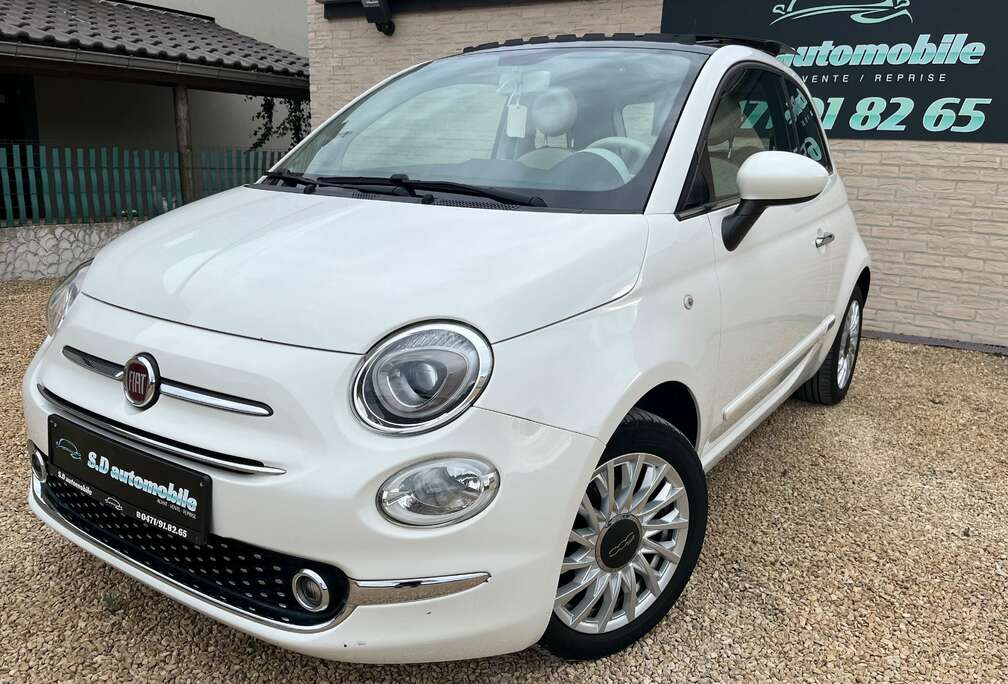 Fiat 500 1.2i *Toit ouvrant + Carnet d’entretien*