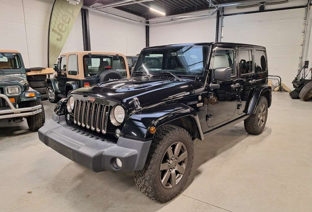 Jeep Wrangler Unlimited 2.8 CRD Aut 75th Anniversary E6