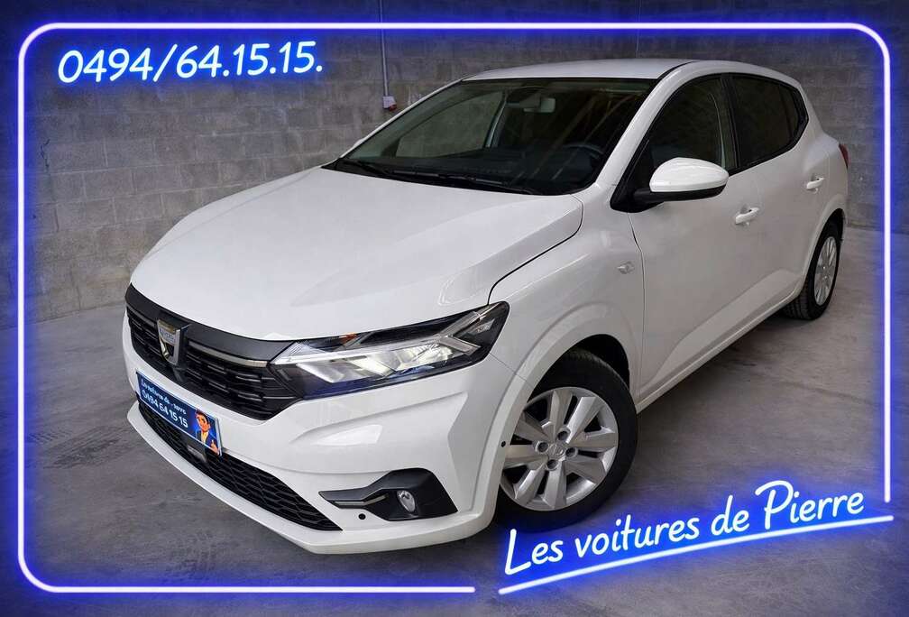 Dacia Sandero 1.0i SCe Ecran tactile / car play / caméra