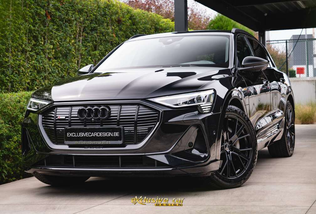 Audi 55 Quattro S line 95 kWh /21\'\'/Matrix LED/360°Cam/B&O/ACC/Zetel- en stuurw. verwarming/Sfeerverlichting/DAB/Carplay/