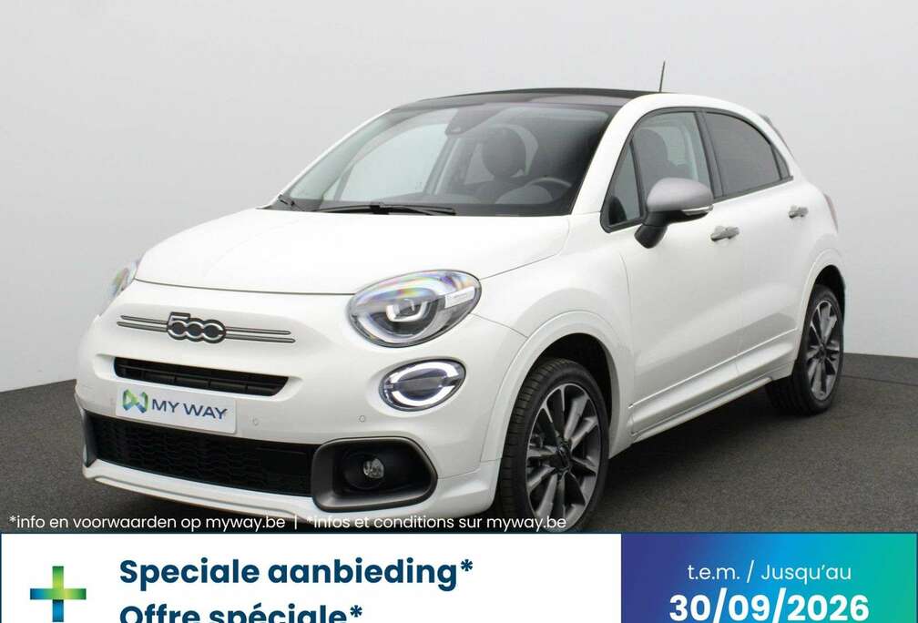 Fiat SPORT 1.5 Hybrid 130 PK  DCT - Panoramisch Dak - Camera - Apple Carplay - Leder
