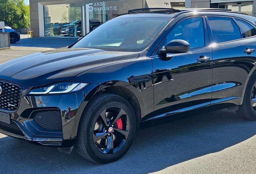 Jaguar P400e R-Dynamic Black Edition, Méga Full Option, Belge 1 propriétaire, Historique RR, Garantie, 33.500€ +Tva, Faible TAXE