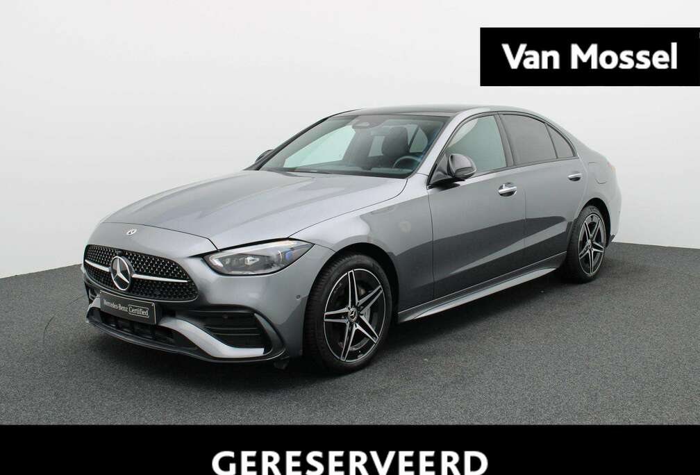 Mercedes-Benz e AMG Line + LEDER + BURMESTER + PANO DAK + TREKHA