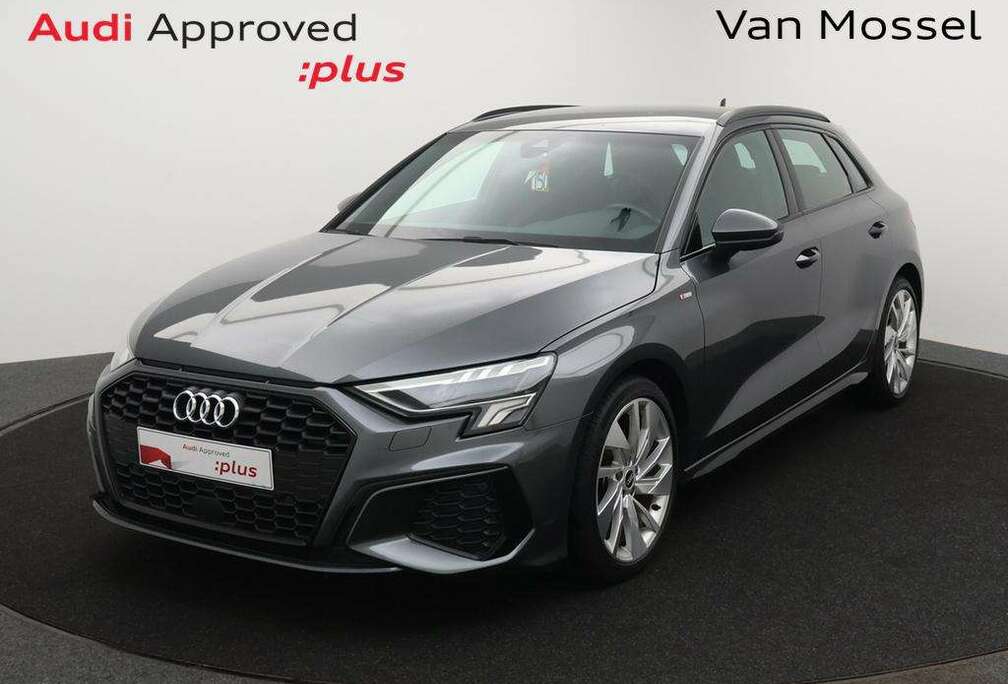 Audi Sportback Audi A3 Sportback 30TFSI 110PK S-LINE EXTERIOR / INTERIOR *SPORTSEATS*FULL LED*DIGITAL DASHBOARD*BLTH*CRUISE*PD