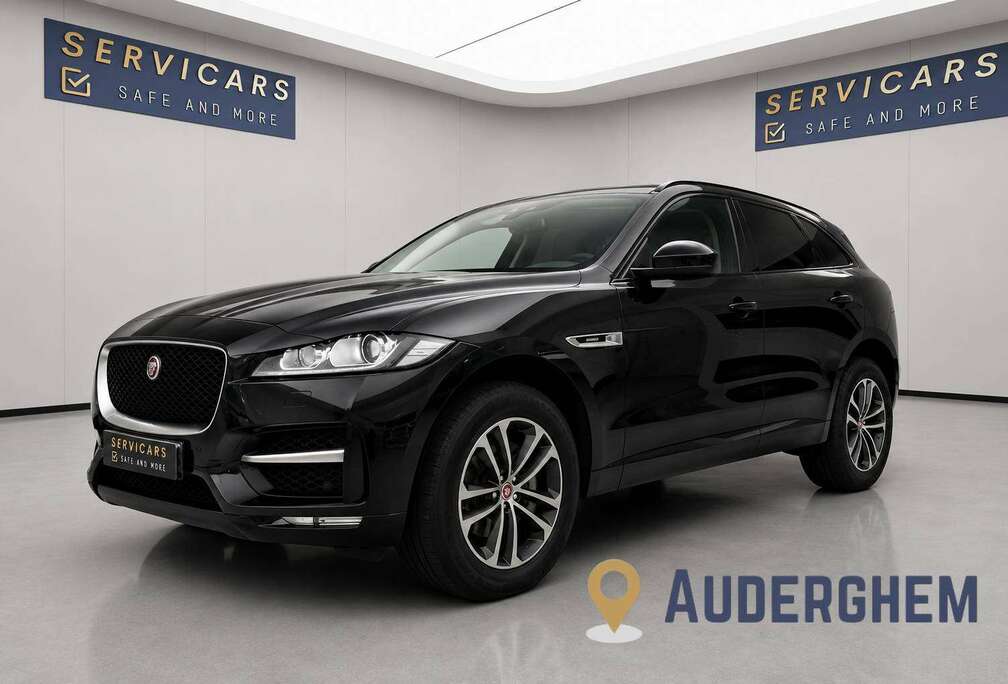 Jaguar @SERVICARS AUDERGHEM Jaguar F-Pace 2.0 D AWD R-Sport Business Edition / Auto / GAR 12 MOIS