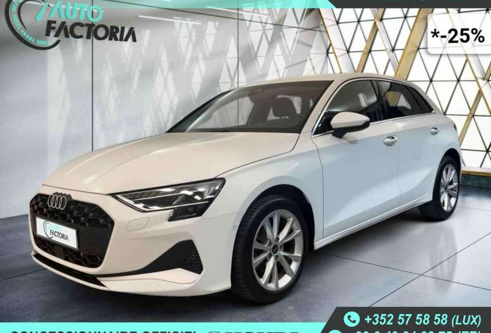 Audi Sportback -26% 30 TFSI 116cv BVA+MIRRORLINK+RADARS