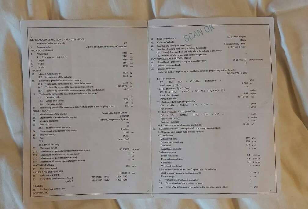 Land Rover TD4 HSE Luxury