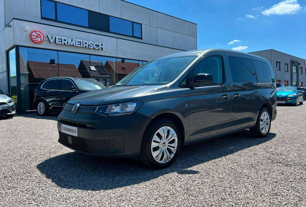 Volkswagen 2.0 TDi Maxi*DUBBEL-CABINE-5PL + LICHTE VRACHT*PDC*NAVIGATIE*CRUISE CONTROL*FRONT ASSIST*BTW WAGEN*