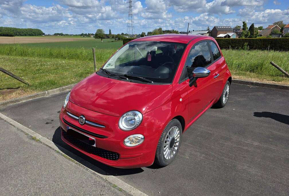 Fiat 500 1.2i *AIRCO*BLUETOOTH*GPS*JANTES*LED