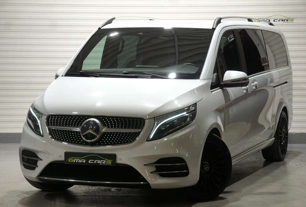 Mercedes-Benz V 250 d 4-Matic LWB AMG Pack-Double C. Aut-Navi-360c-Leder-Garantie