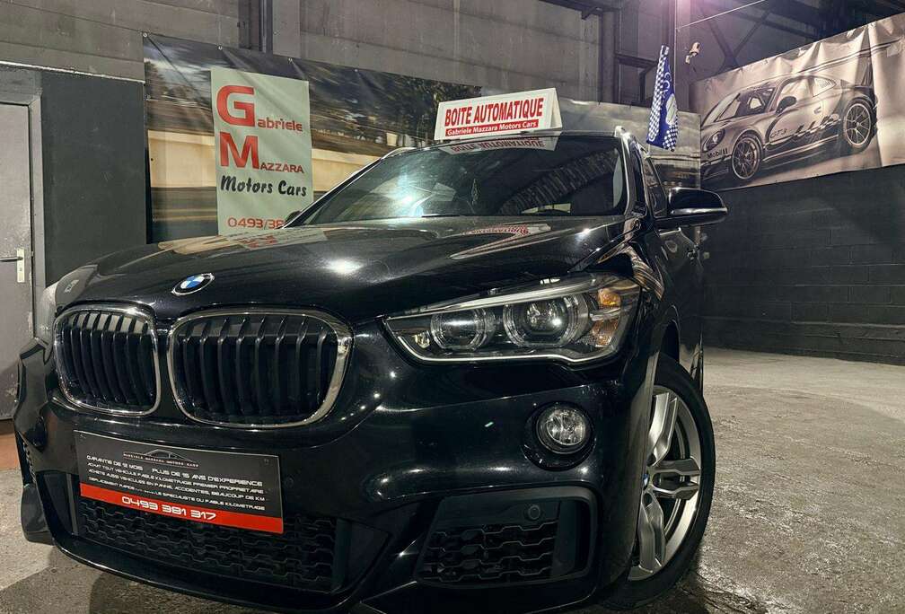 BMW X1 1.5iA sDrive1 Pack-M Xénon LED GPS Cuir PDC