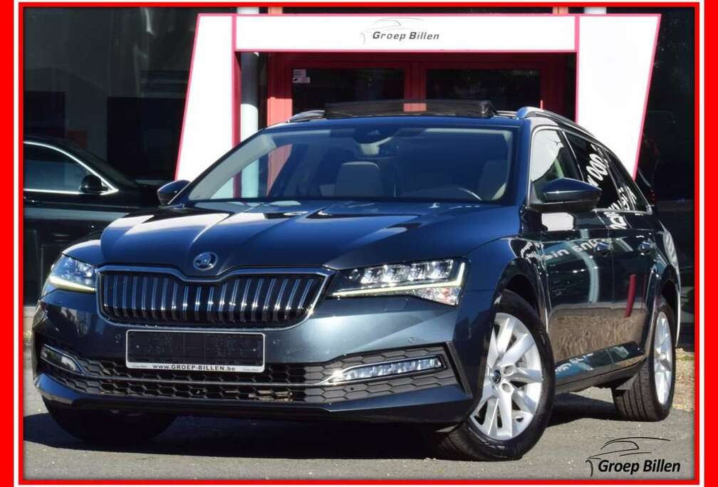 Skoda Combi iV LEDER - NAVI - PANO DAK - LED - KEYLESS